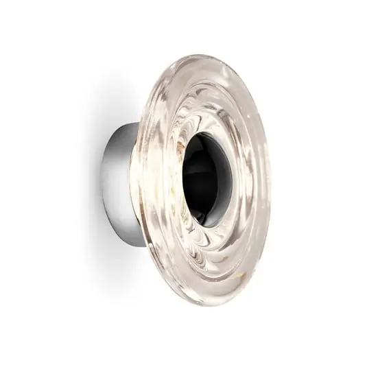 Aplique de pared Press Surface Mini 2700K IP55 Clear - Tom Dixon Oferta Especial