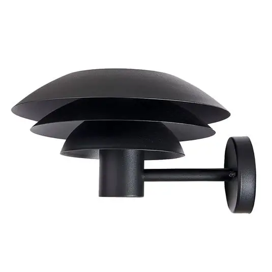 DL31 Aplique de exterior negro mate - DybergLarsen Envío Internacional