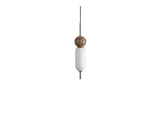 Anet Lámpara Colgante Bronze/Brown Marble - Aromas del Campo Oferta Flash
