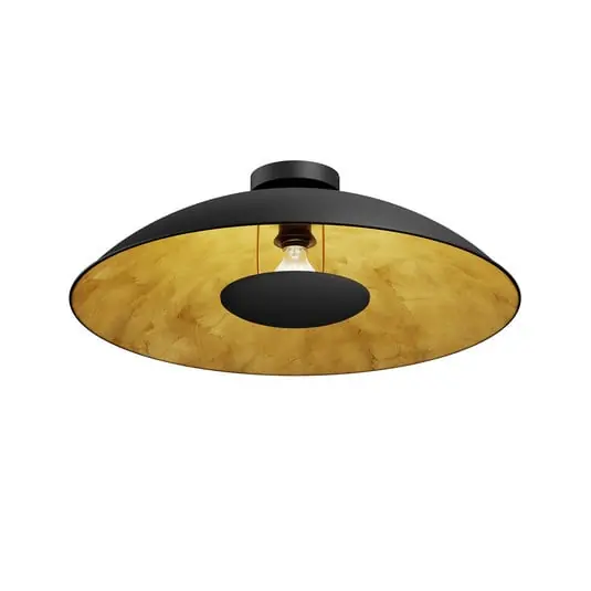 Emilienne Lámpara de Techo Black/Gold - Lindby Ordena Ya
