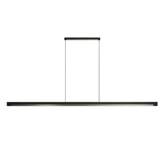 Lámpara colgante Inlay S1900 Linear, negro/aluminio - Light-Point Barato