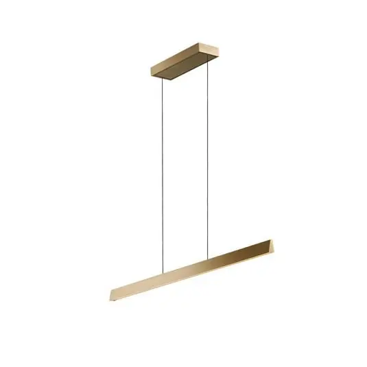 Edge Linear S1000 Lámpara Colgante Brass - LIGHT-POINT Edición Limitada