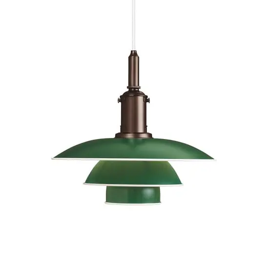 Entrega Rápida PH 3½-3 Lámpara Colgante Verde - Louis Poulsen