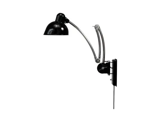 Barato Aplique de pared KAISER idell 6559-W, negro/cromo - FRITZ HANSEN