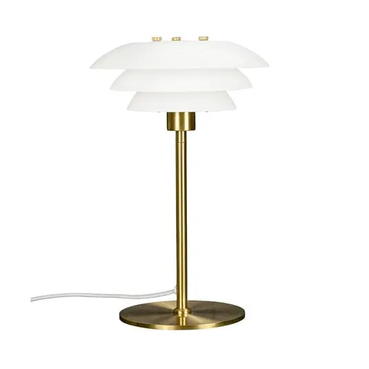 Imprescindible (Must-Have) DL20 Lámpara de Pie Opal/Brass - DybergLarsen