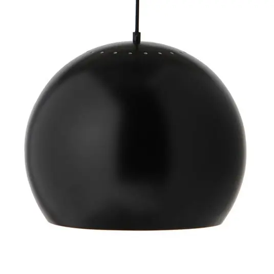 Ball Lámpara Colgante Ø40 Negro Mate - Frandsen Novedad