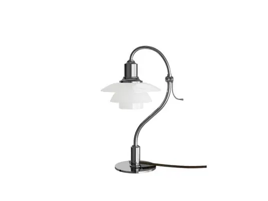 PH 2/2 Lámpara Sobremesa Question Mark Chrome - Louis Poulsen Precio Rebajado