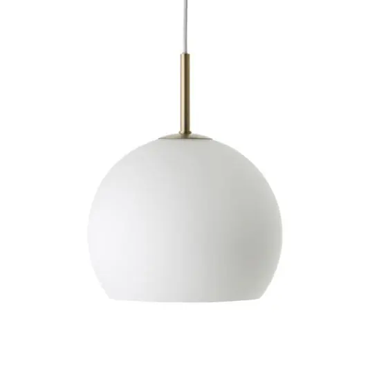 Envío Inmediato Ball Glass Lámpara Colgante Ø25 Ópalo Blanco - Frandsen