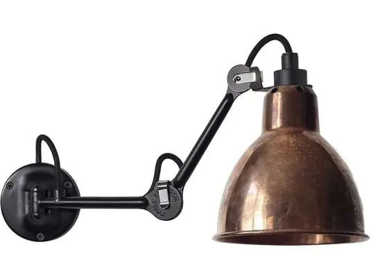 Edición Limitada 204 Aplique de Pared Black/Raw Copper - Lampe Gras