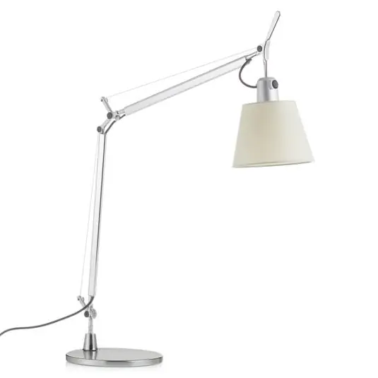 Tolomeo Basculante Lámpara de Sobremesa Pergamino - Artemide Entrega Rápida