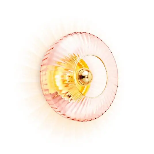 New Wave Optic Aplique de Pared XL Rose/Gold - Design By Us Ocasión Especial