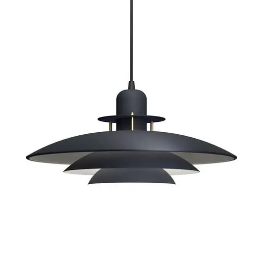 Primus I Lámpara Colgante Ø43 Oscuro Denim/Brass - Belid Rebajas