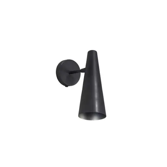 Aplique de pared Precise 21 cm negro mate - House Doctor Precio Económico