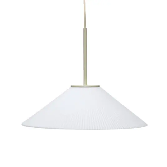 Solid Lámpara Colgante Sand/White - Hübsch Favorito De Clientes