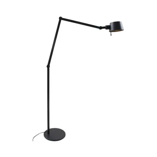 Silka Lámpara de Pie H216 Negro - Lucande Nueva Colección