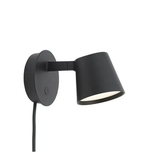 Tip Aplique de Pared Negro - Muuto Descuento