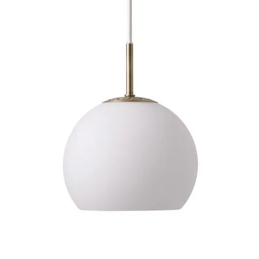 Ball Glass Lámpara Colgante Ø18 Ópalo Blanco - Frandsen Compra Hoy