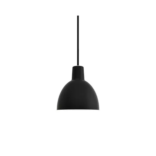 Económico Toldbod 120 Lámpara Colgante Negro - Louis Poulsen