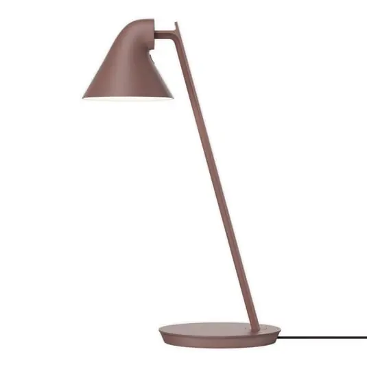 Nuevo Modelo NJP Mini Lampára de Sobremesa Rosebrown - Louis Poulsen