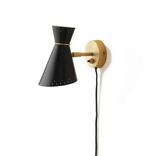 Bloom Aplique de Pared Black Noir - Warm Nordic Directo De Fábrica