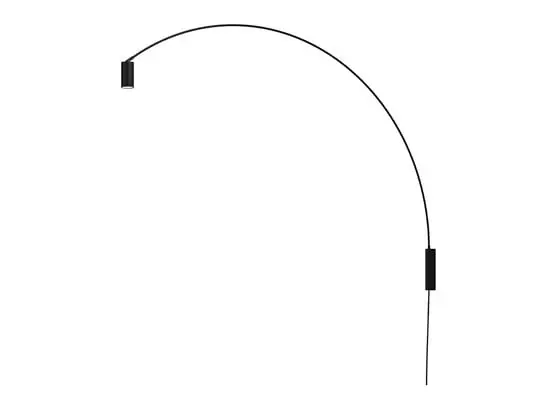Fox LED Aplique de Pared Black - Nemo Lighting Solo Por Tiempo Limitado