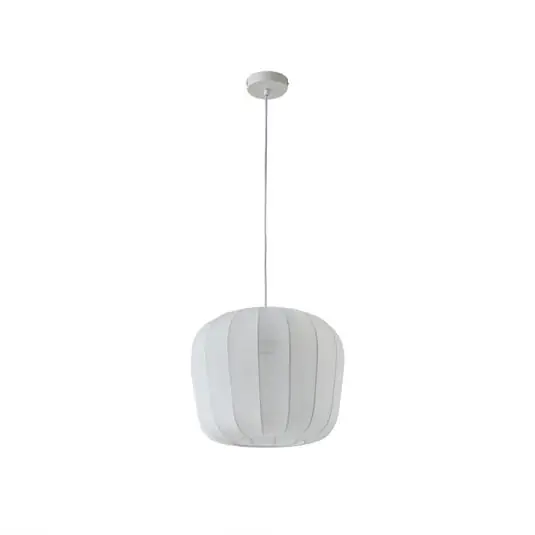 Tendencia Helin Lámpara Colgante Ø35 Blanco - Lindby