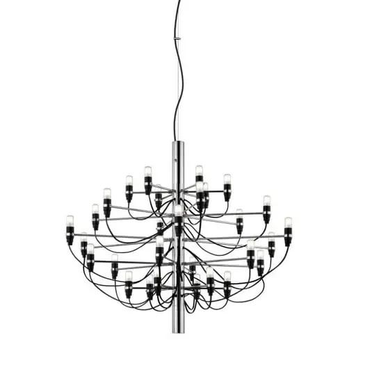 Exclusivo 2097/30 LED Lámpara Colgante Cromo - Flos