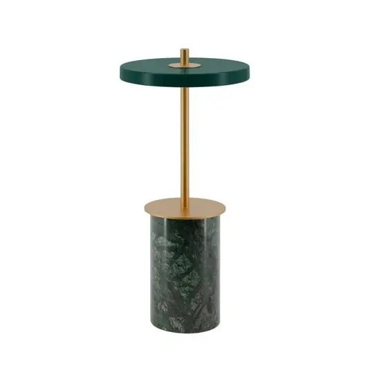Asteria Move Portable Lámpara de Sobremesa Mini Green Marble - UMAGE De Moda