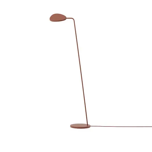 Envío Internacional Leaf Lámpara de Pie Marrón Cobre - Muuto