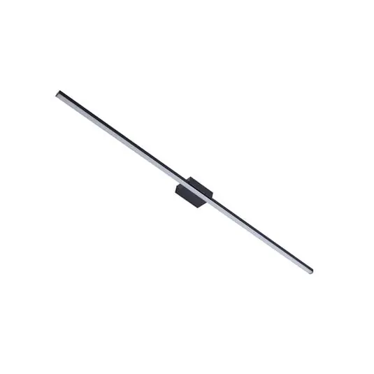 Nuevo Modelo Kivana LED Aplique de Pared L120 IP44 Negro - Lucande