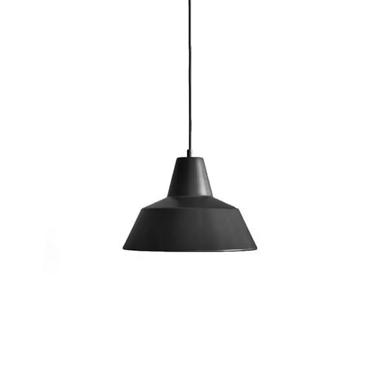 Workshop Lámpara Colgante W3 Negro Mate - Made By Hand Directo De Fábrica