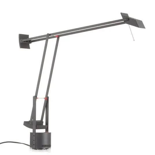 Hecho A Mano Tizio 35 T Lámpara de Sobremesa Negro - Artemide