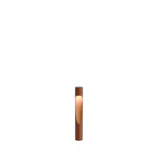 Lámpara de jardín Flindt Garden Short LED 2700K con ancla Corten - Louis Poulsen Mejor Calidad
