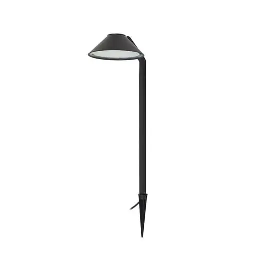 Capelo Lámpara LED con pica Altura 77 cm metal negro - Lindby Solo Por Tiempo Limitado