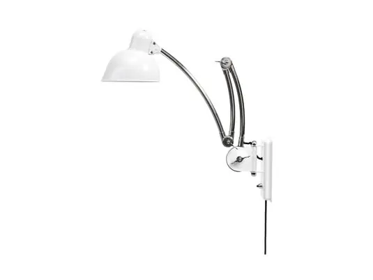 KAISER idell™ 6559-W Aplique de Pared Blanco/Cromo - Fritz Hansen Última Oportunidad