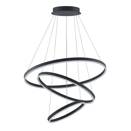 Compra Hoy Albiona 3 Lámpara Colgante Black/White - Arcchio