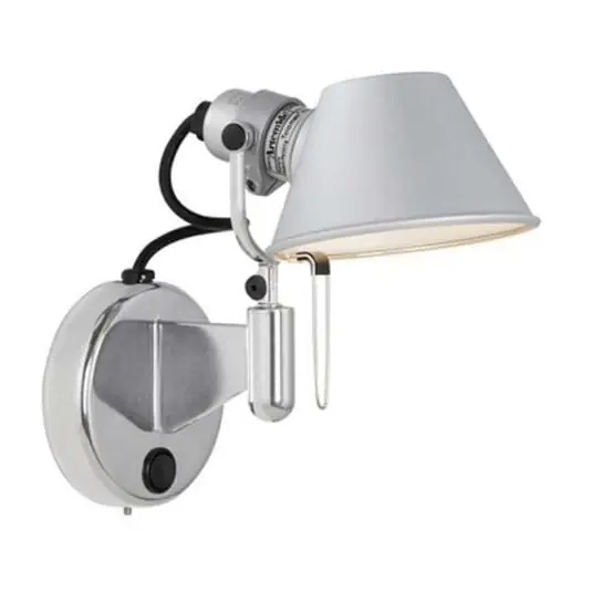 Venta Final Aplique LED Tolomeo Micro Faretto, 20 cm, aluminio - Artemide