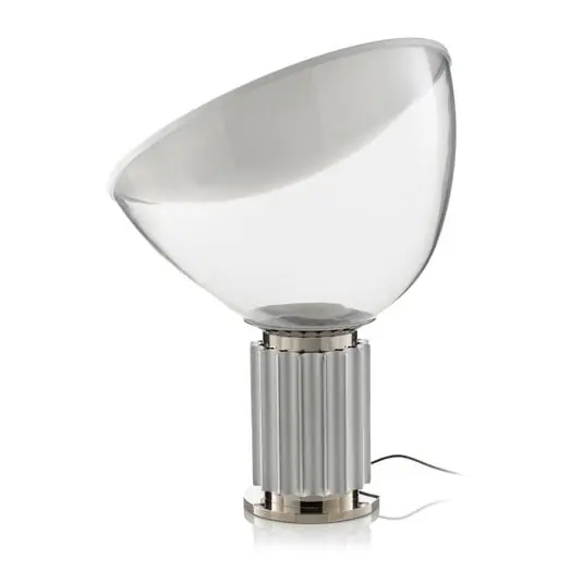 Oferta Limitada Taccia LED Lámpara de Sobremesa Small Silver - Flos