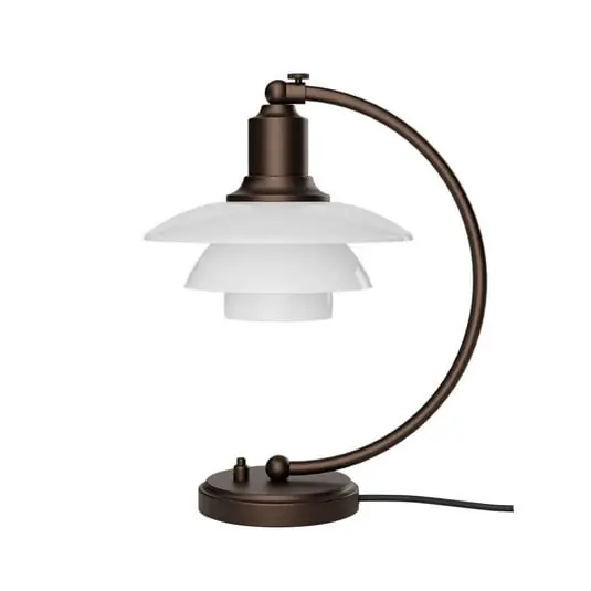 Barato PH 2/2 Luna Lámpara de mesa, latón/ópalo - Louis Poulsen