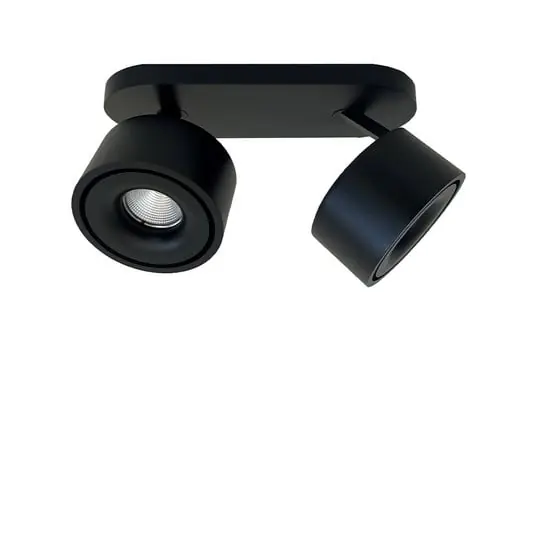 Easy Braccio W2100 LED Lámpara de Techo 2700K Black - Antidark Original