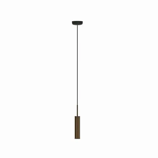 Lámpara colgante tubular, 24 cm, bronce, aluminio - Audo Copenhagen Promoción