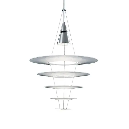 Enigma 545 Lámpara Colgante Brushed Alu - Louis Poulsen Precio De Oferta