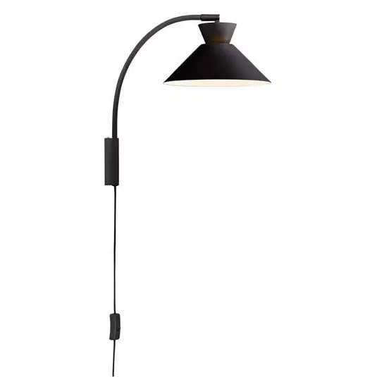 Dial Aplique de Pared Black - Nordlux Artesanal