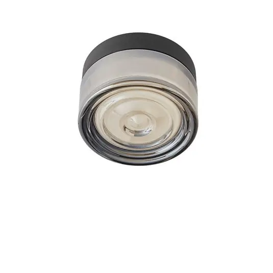 Aplique de pared/plafón Otto Wave IP65 ahumada - LOOM DESIGN Premium