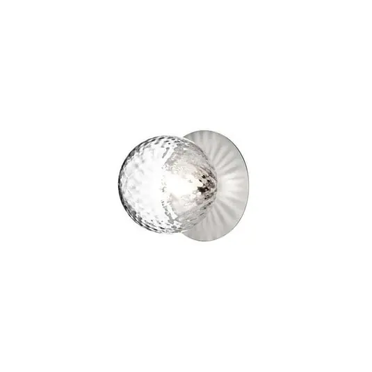 Lámpara de techo Liila 1, IP44, Ø 16,5 cm, plateada/transparente - Nuura Mejor Precio