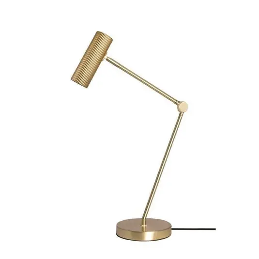 Hubble Read Lámpara de Sobremesa Brushed Brass - Globen Lighting Precio De Oferta