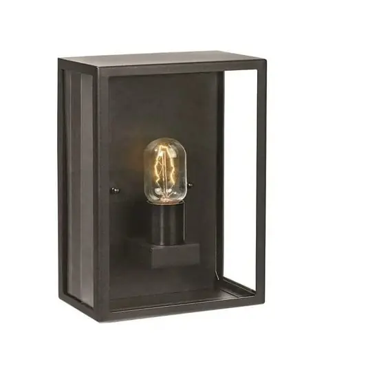 Disponible Ahora Lofoten Aplique Pared Exterior Negro - Norlys