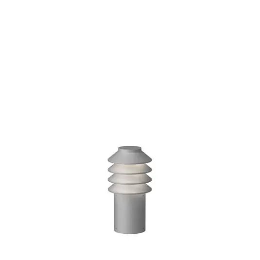 Bysted Garden 25 cm 2700 K Base de aluminio - Louis Poulsen Disponible Ahora