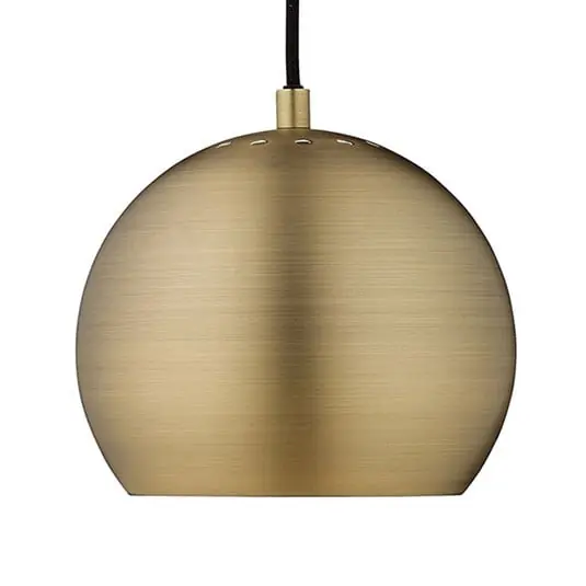 Ordena Ya Ball Lámpara Colgante Ø18 Matt Antique Brass - Frandsen