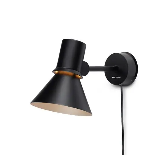 Envío Gratis Type 80™ W1 Aplique de Pared Matt Black - Anglepoise